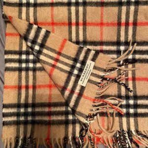 Burberry Classic Check Cashmere Scarf
